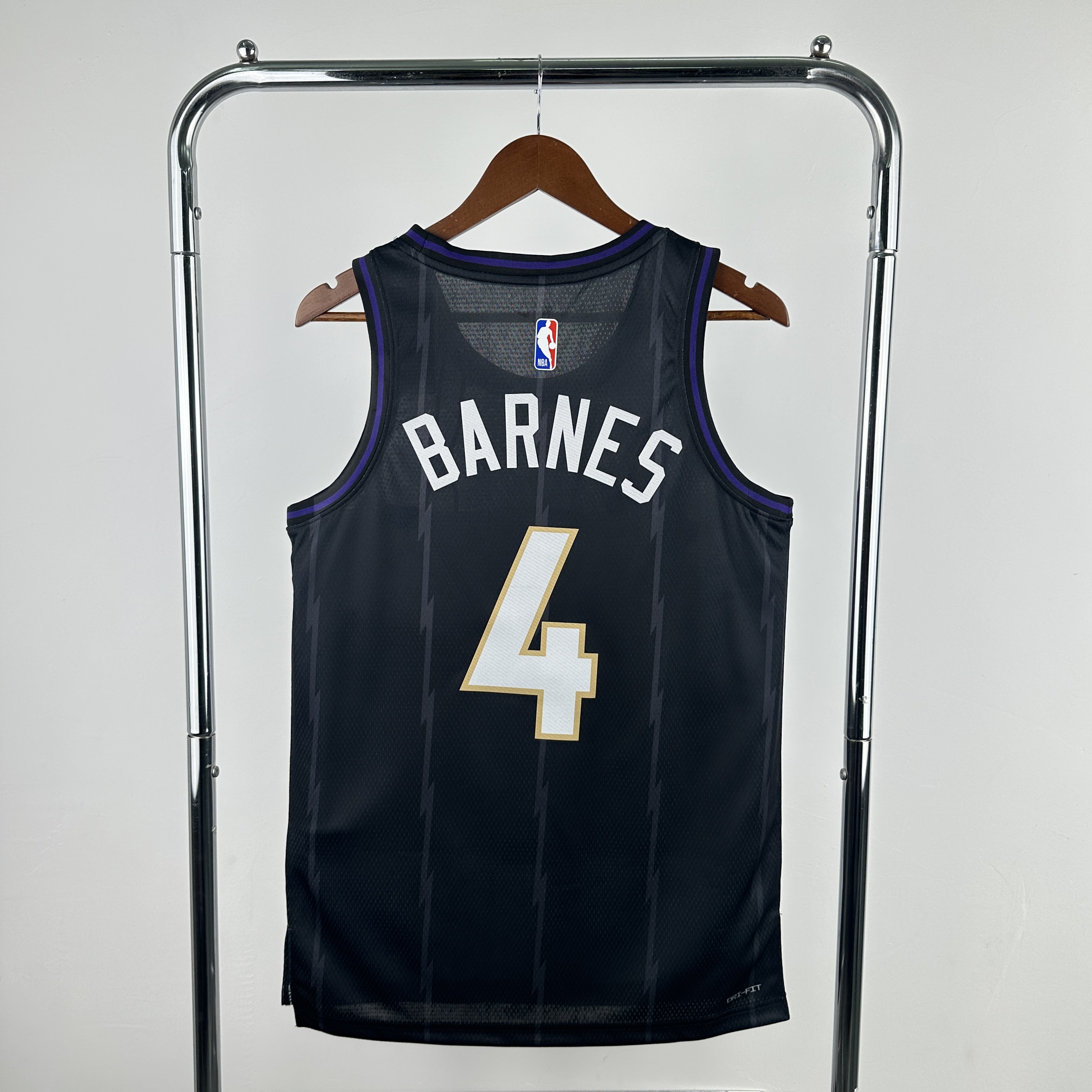 25 season Raptors City edition No. 4 Barnes