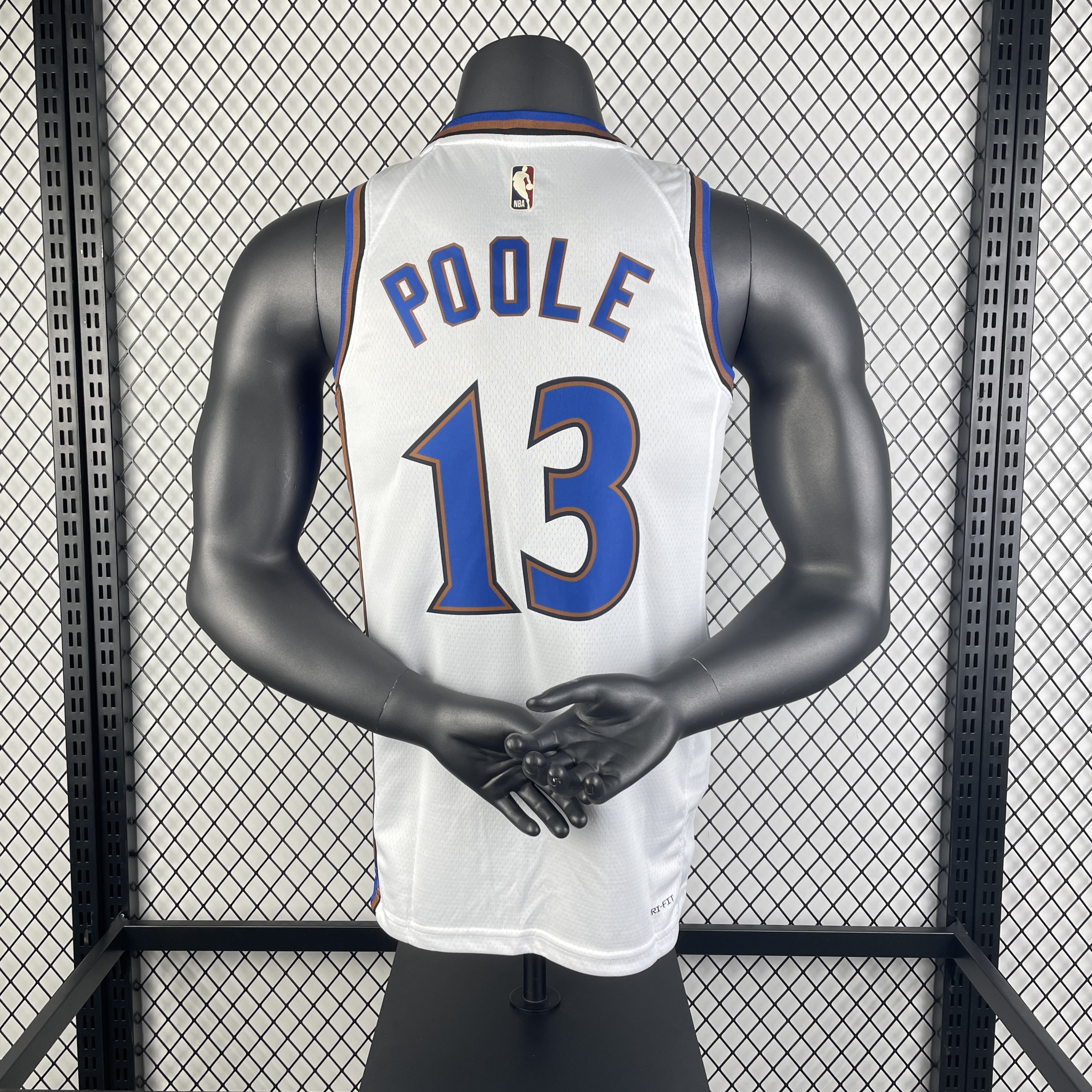 Season 23 Wizards home white No. 13 Poole