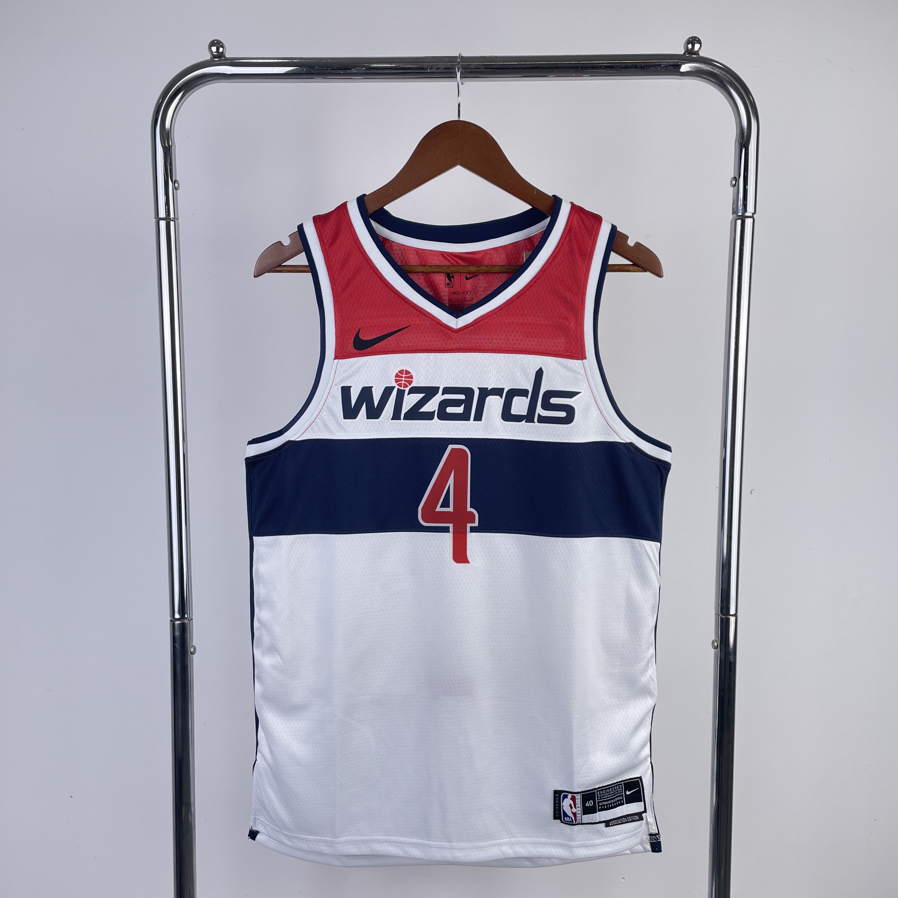 '23 Wizards home white No. 4 Westbrook