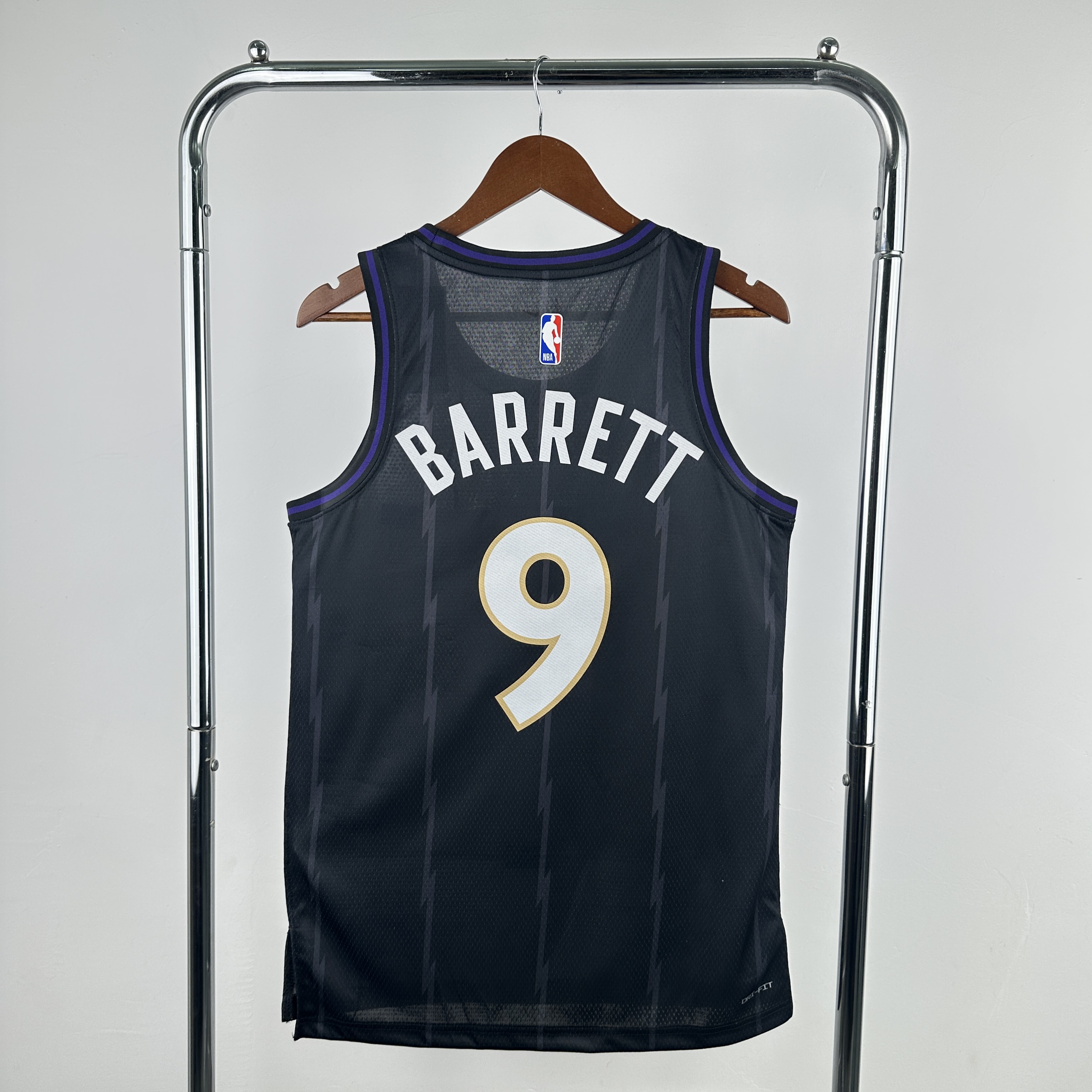 25 season Raptors City edition No. 9 Barrett