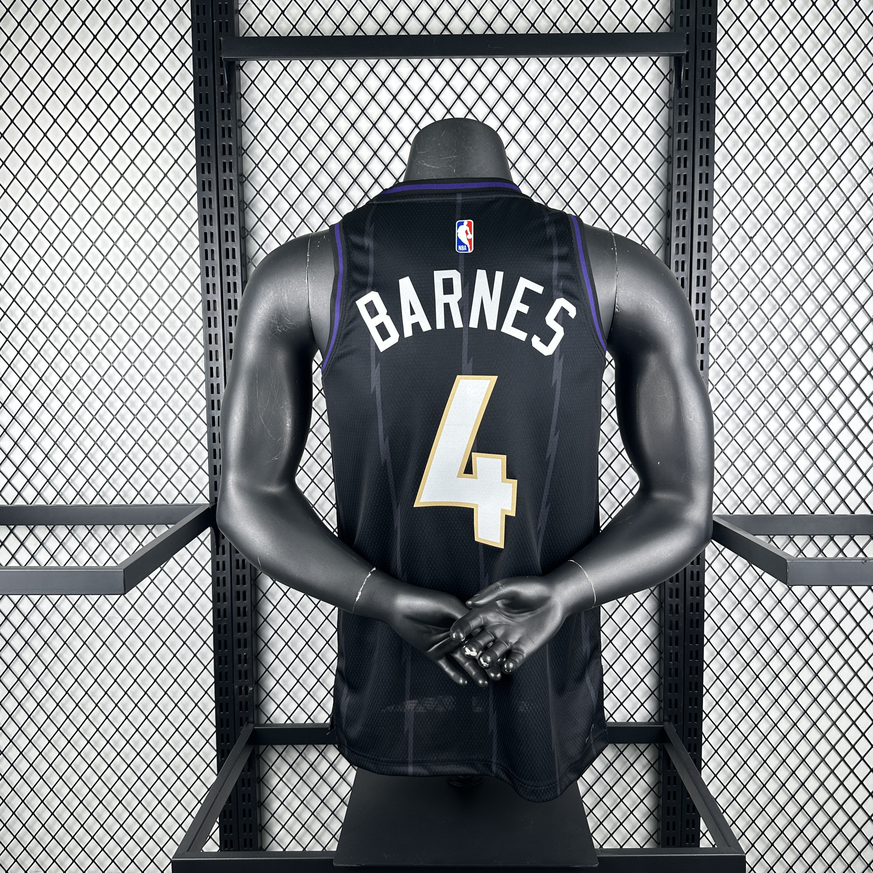 25 season Raptors City edition No. 4 Barnes
