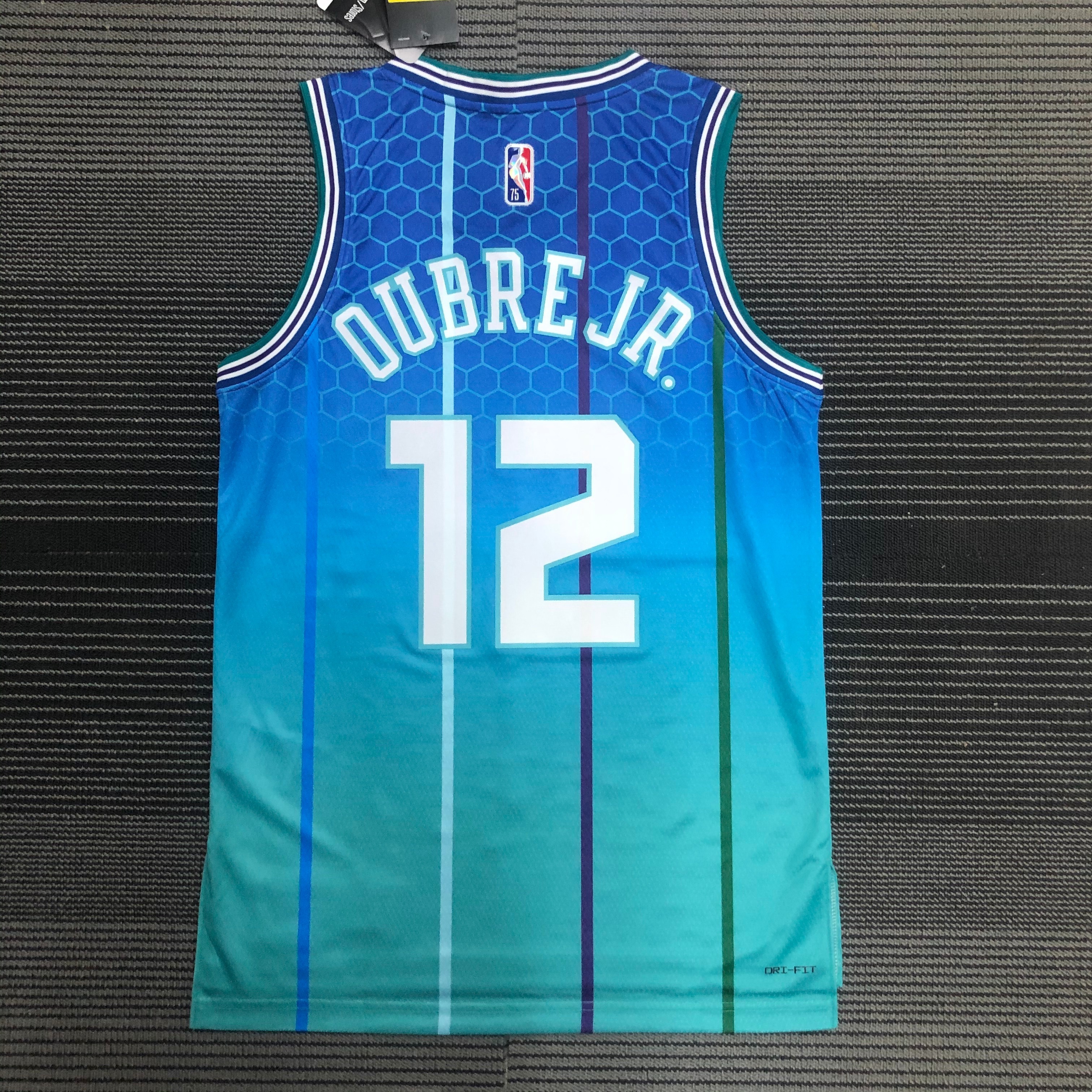 22 season Hornets City edition number 12 Oubre JR
