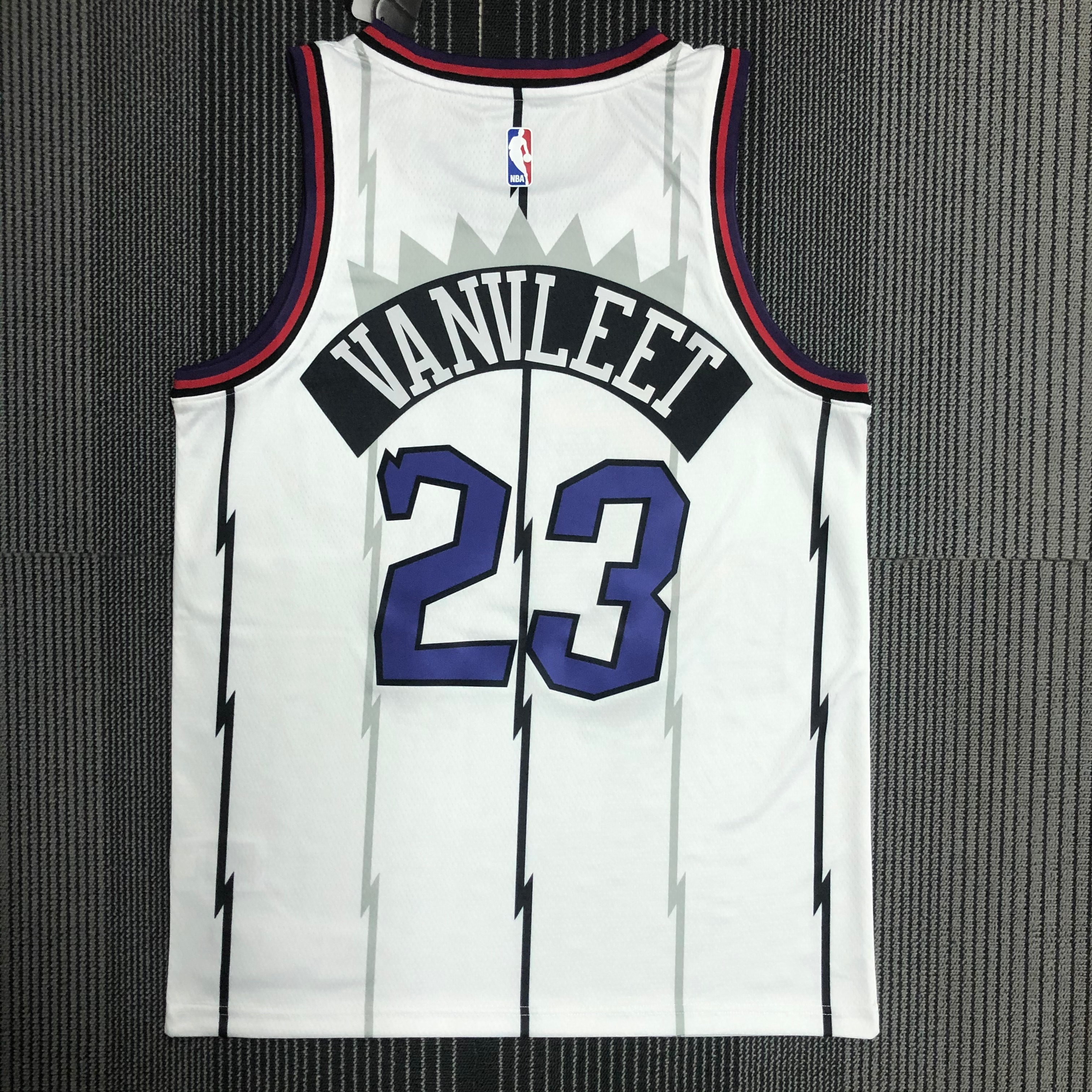 Raptors retro white 23 Vanvleet