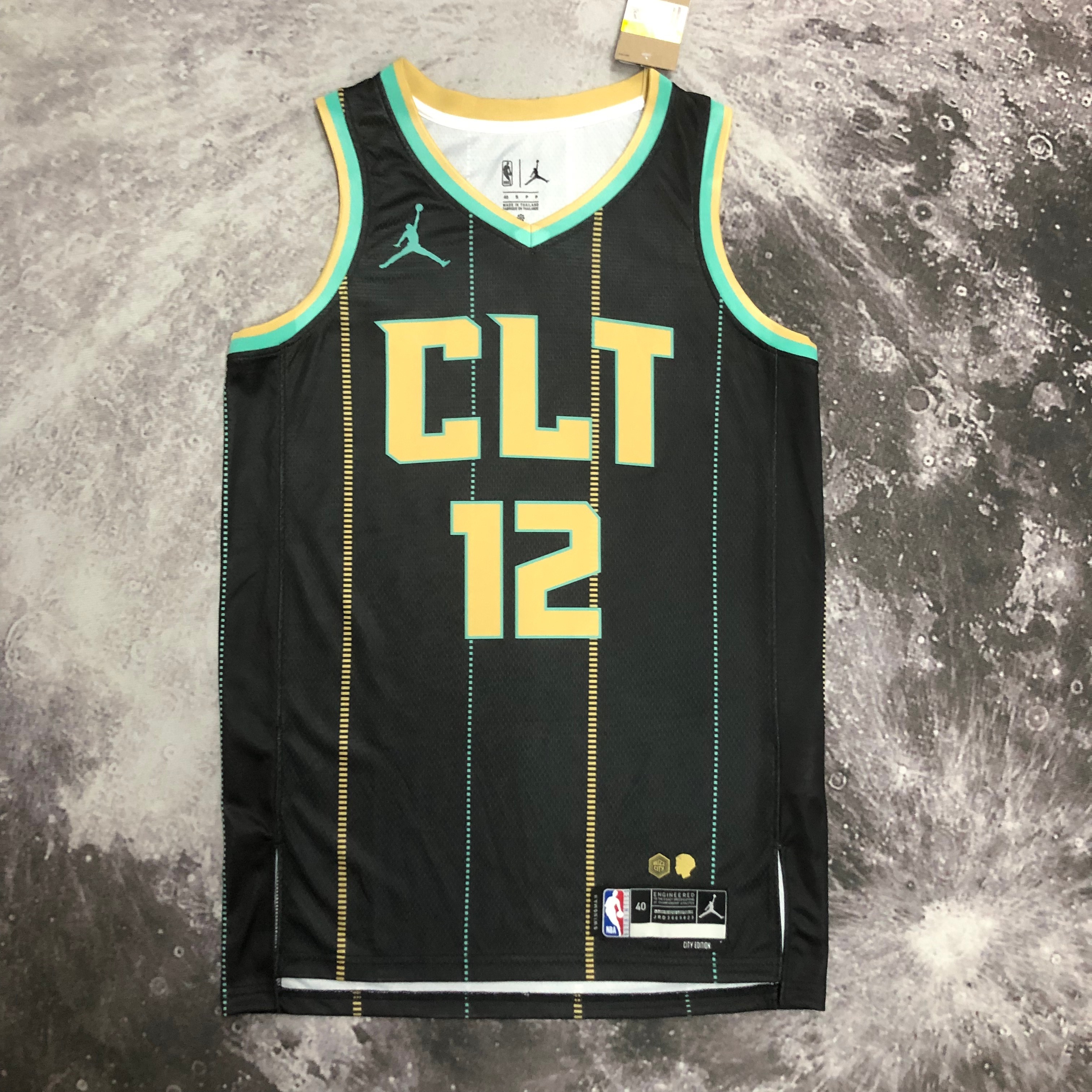 23 Hornets City Edition number 12 Oubre JR