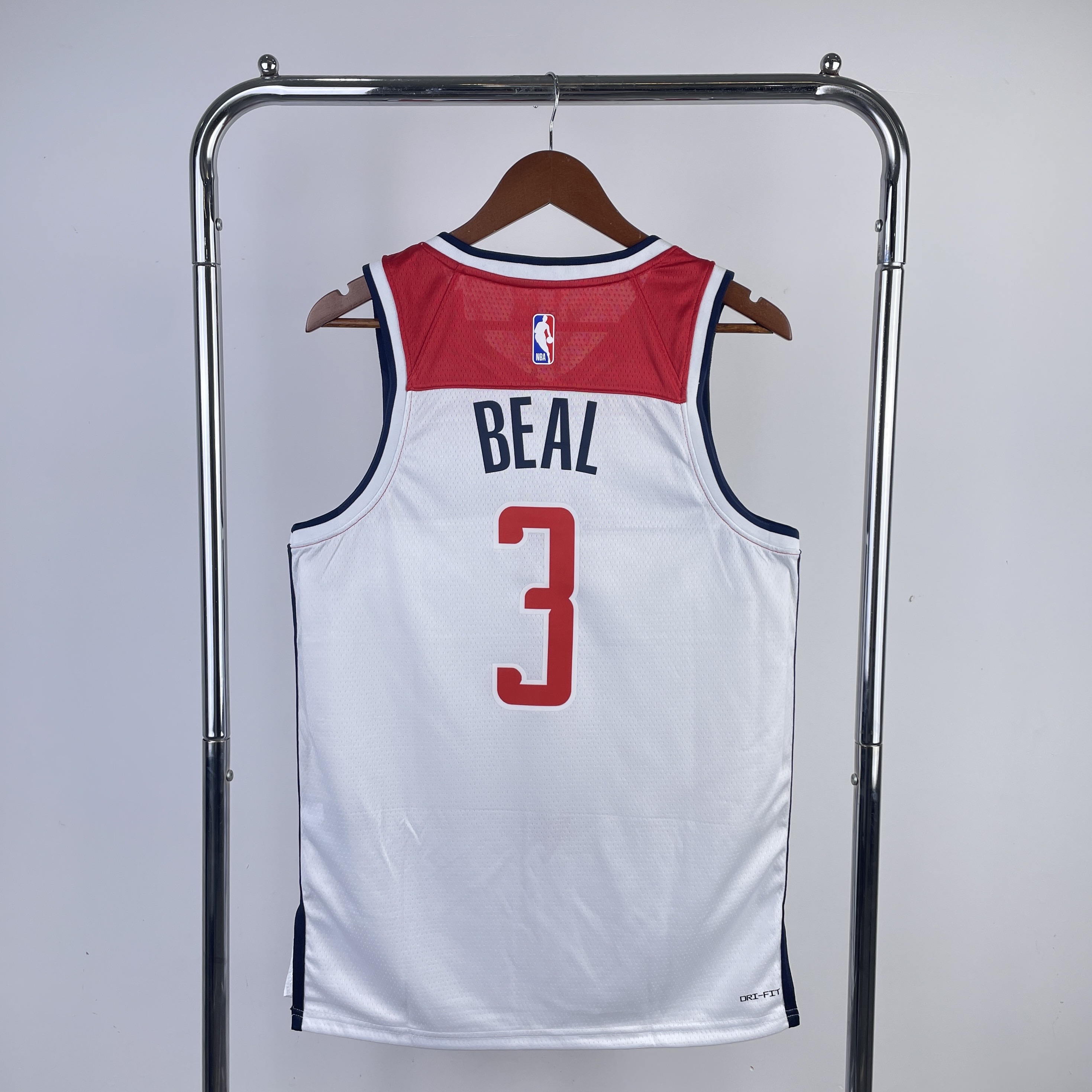 23 season Wizards home white No. 3 Beal