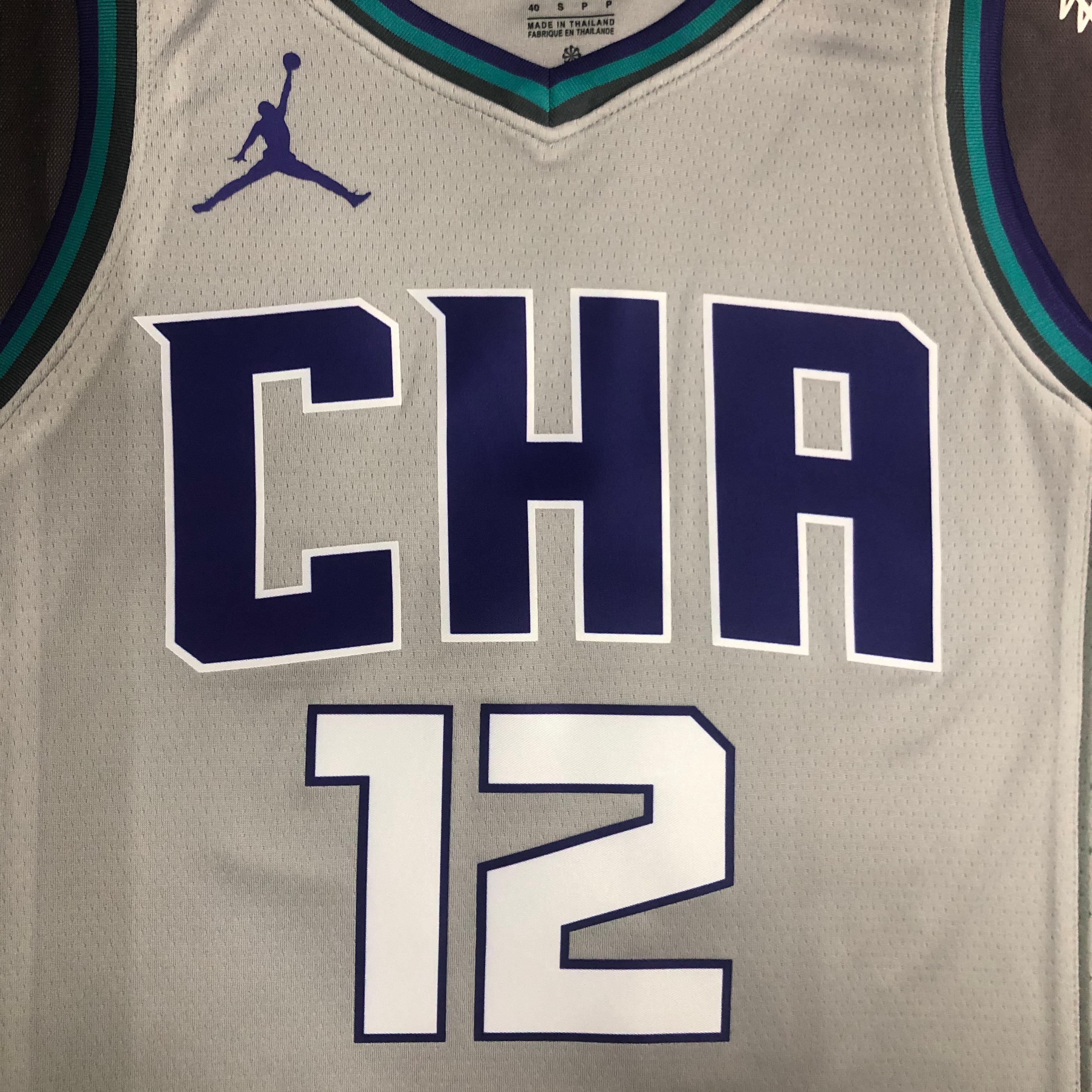 Season 19 Hornets grey # 12 Oubre JR