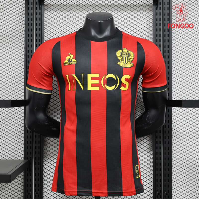 2024-2025 OGC Nice home shirt Jersey Player Version