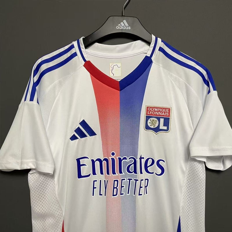 2024-2025 Olympique Lyon Home jersey