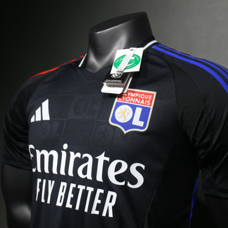2024-2025Olympique Lyon Away jersey  Player Version