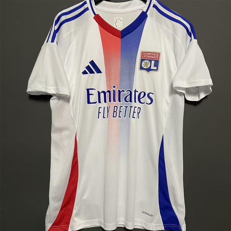 2024-2025 Olympique Lyon Home jersey