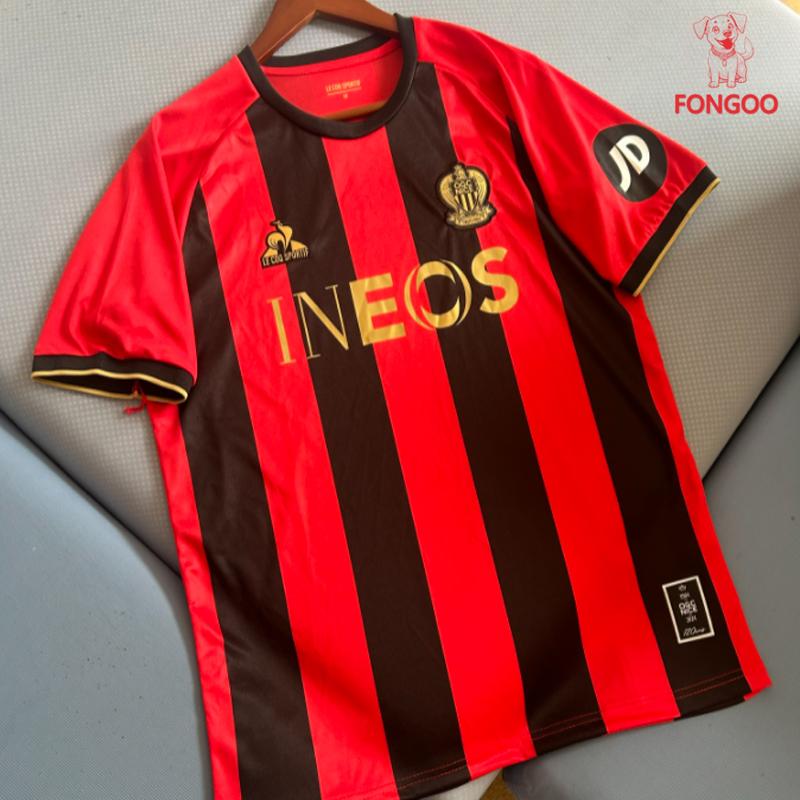 2024-2025 OGC Nice home shirt  Jersey