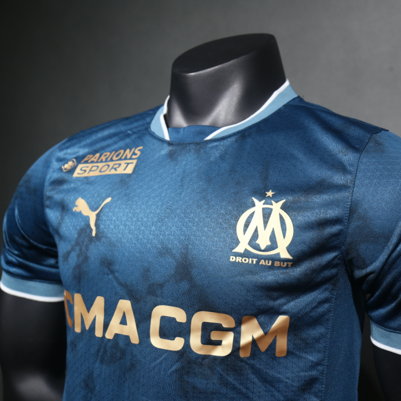  2024-2025 Olympique Marseille Away Player Version