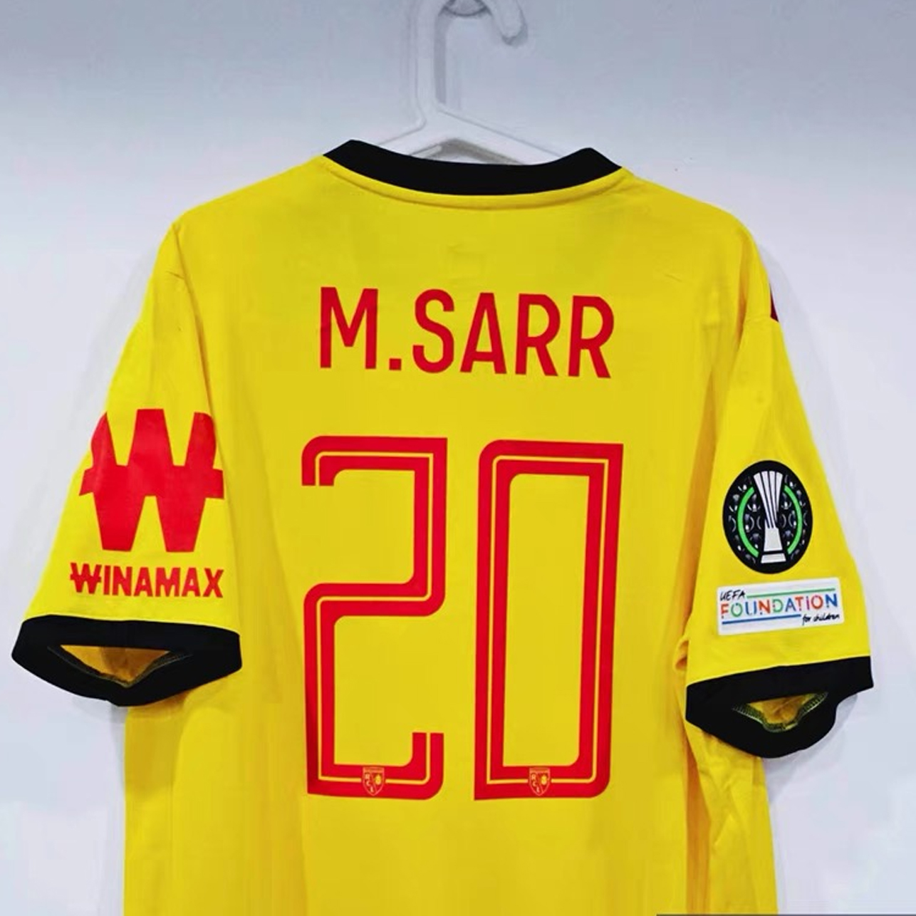 2024-2025 RC Lens home jersey  jersey