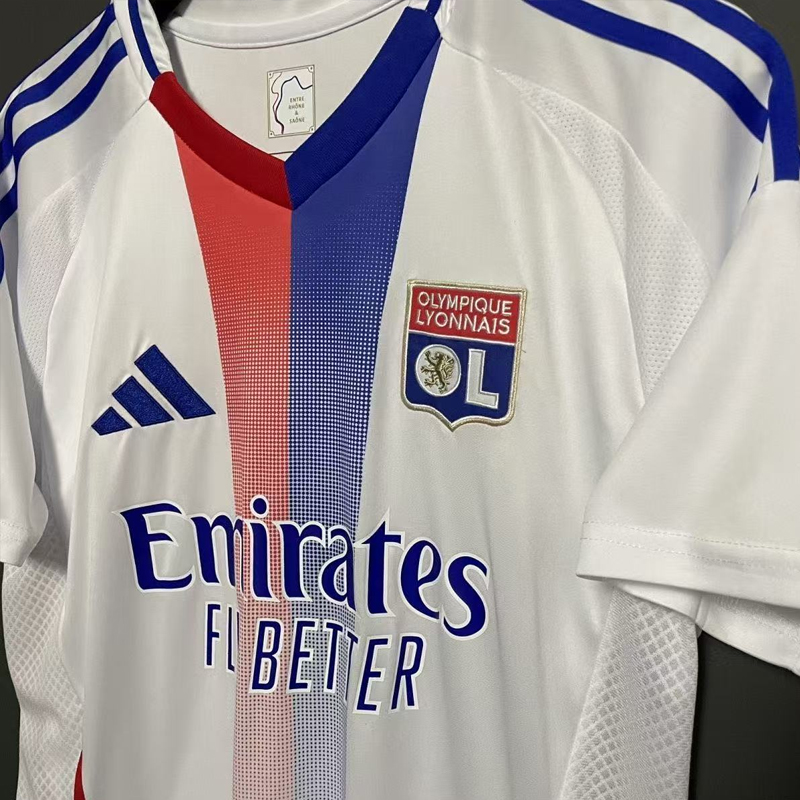 2024-2025 Olympique Lyon Home jersey