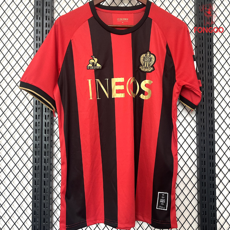 2024-2025 OGC Nice home shirt  Jersey