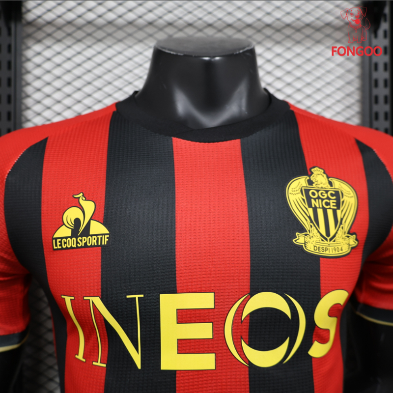 2024-2025 OGC Nice home shirt Jersey Player Version