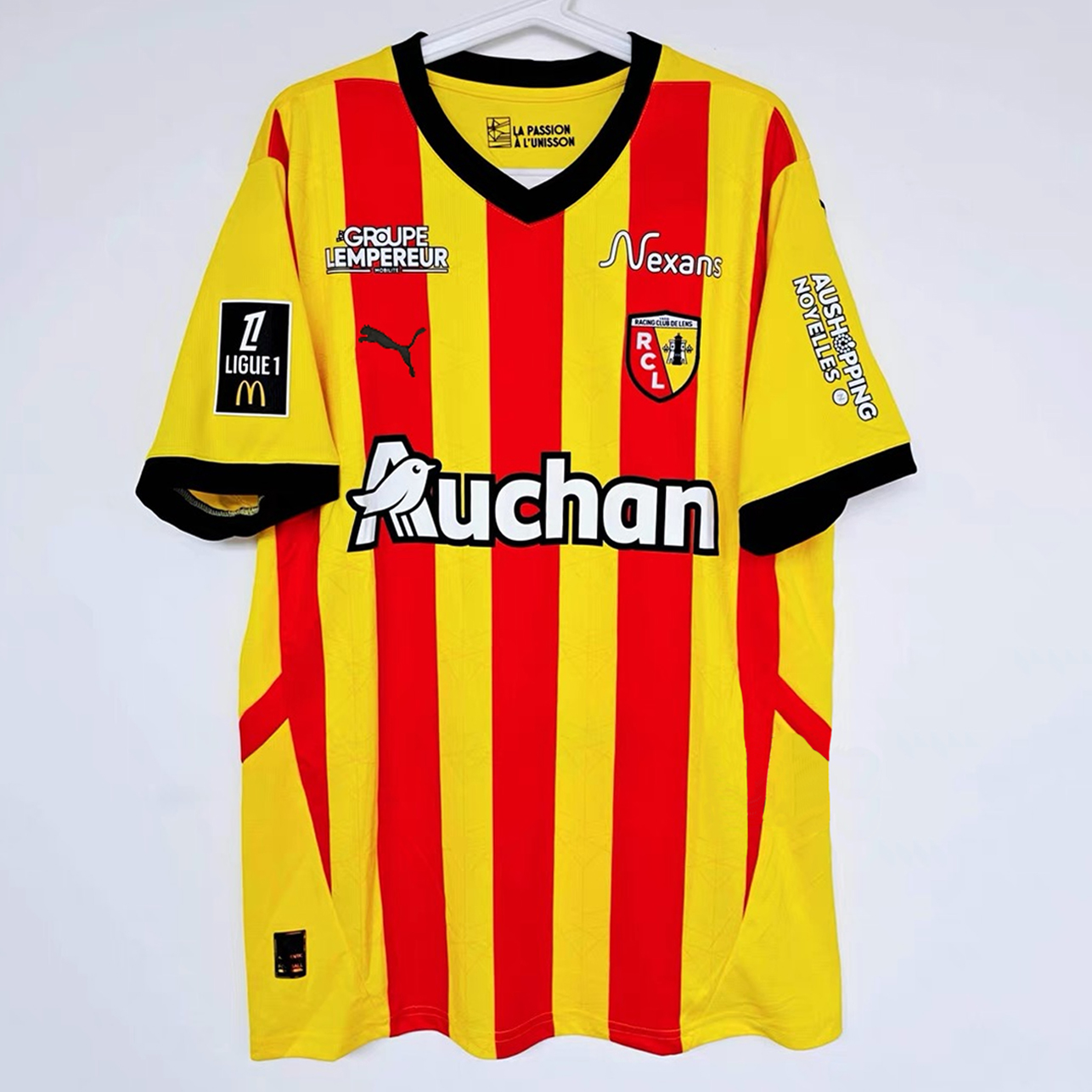 2024-2025 RC Lens home jersey  jersey