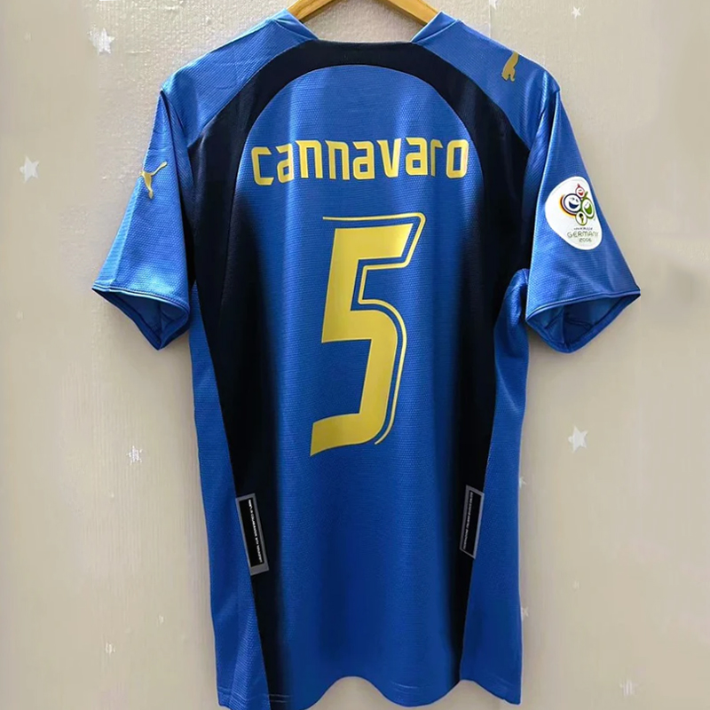 2006 Italy Home retro jersey