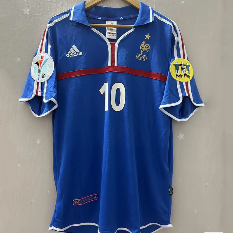 2000 France Home retro jersey