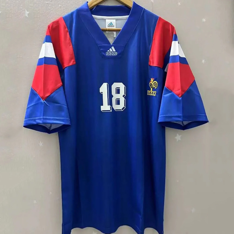 1992-1993 France home retro jersey