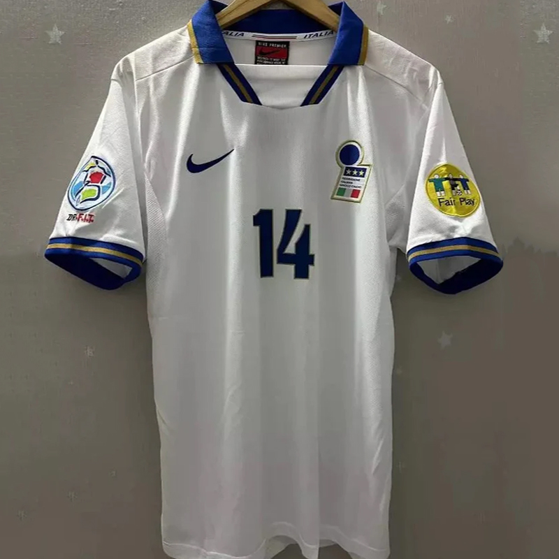1996 Italy Away  retro jersey