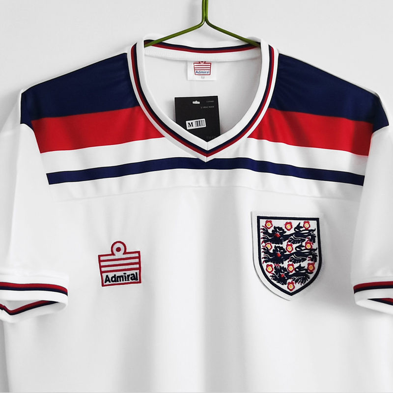 1982 England home retro jersey