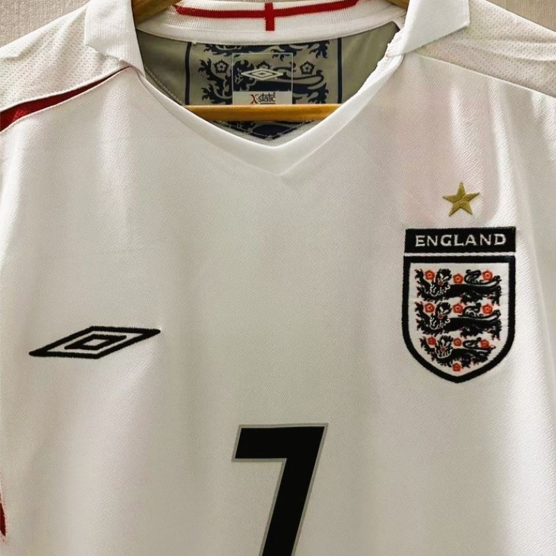 2006-2007  England home retro jersey