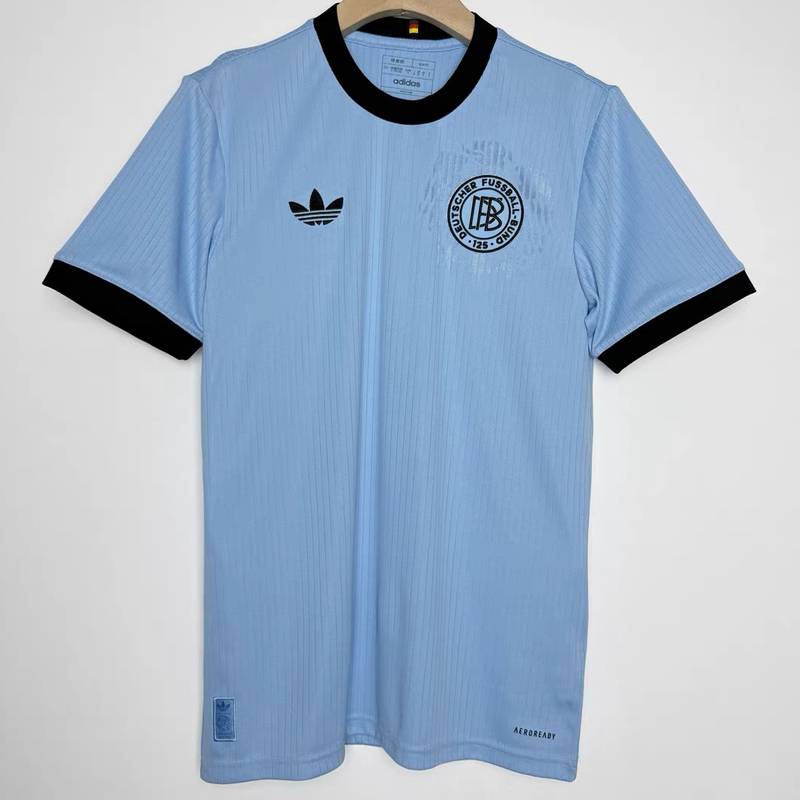 2025 German 125th anniversary  goalkeeper blue Jersey