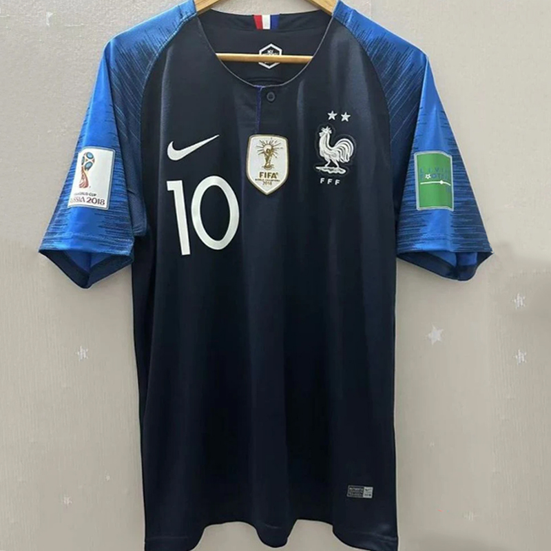 2018 France home retro jersey