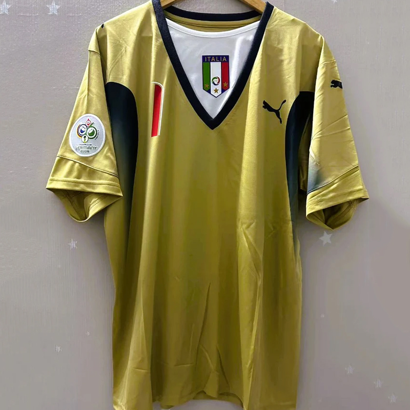 2006 Italy goalkeeper retro jersey