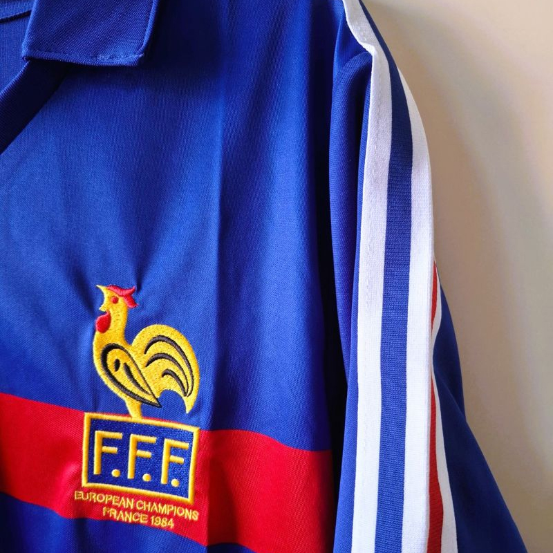 1984 France home retro jersey