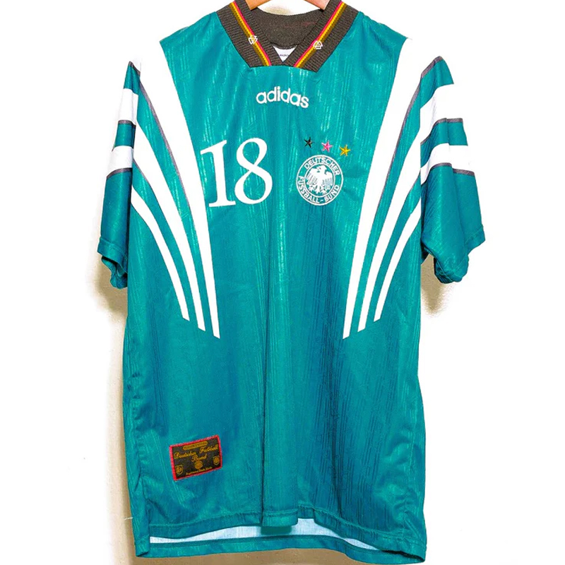 1996-1997 Germany Away  jersey retro shirt