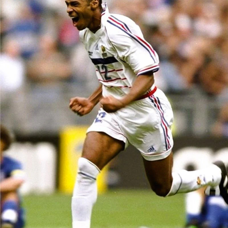 1998 France away retro jersey