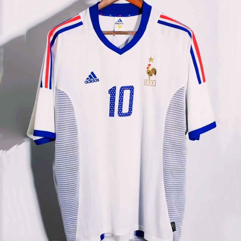 2002-2004 France Away retro jersey