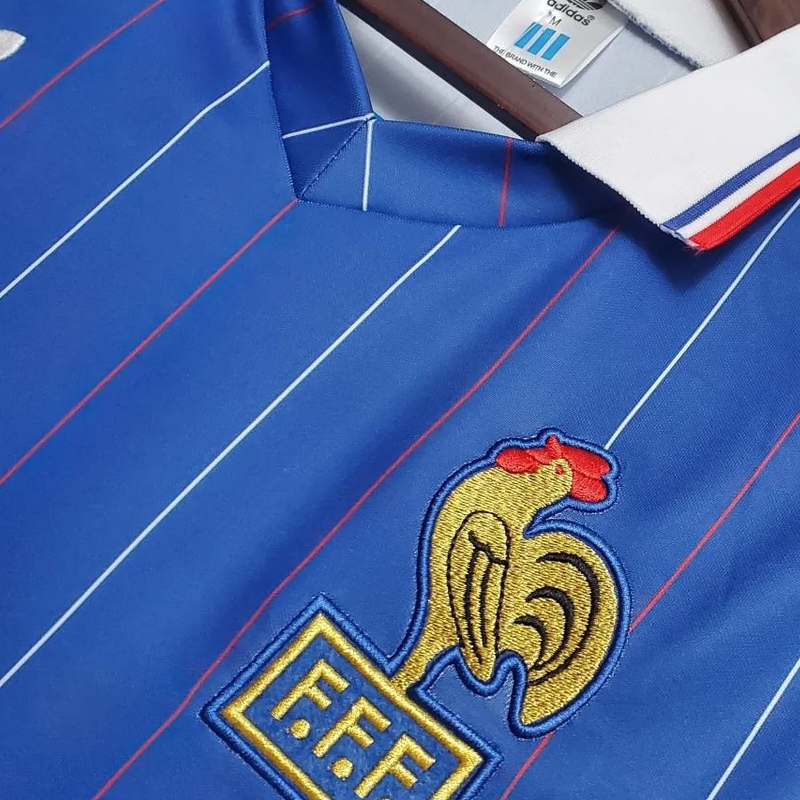 1982 France home retro jersey