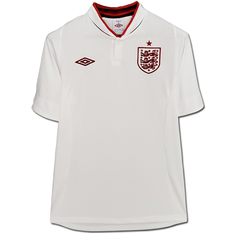 2012 England home retro jersey