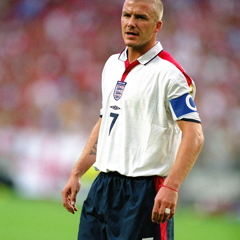 2004 England home retro jersey