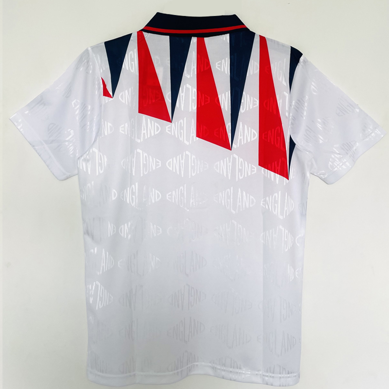1992 England home retro jersey