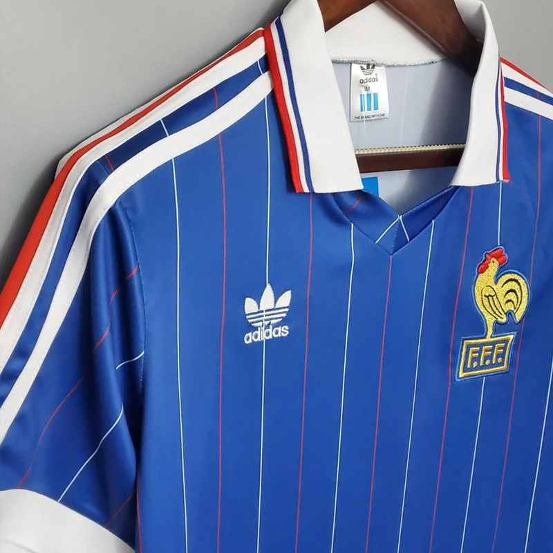 1982 France home retro jersey