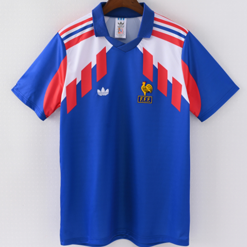 1988-1990 France home retro jersey