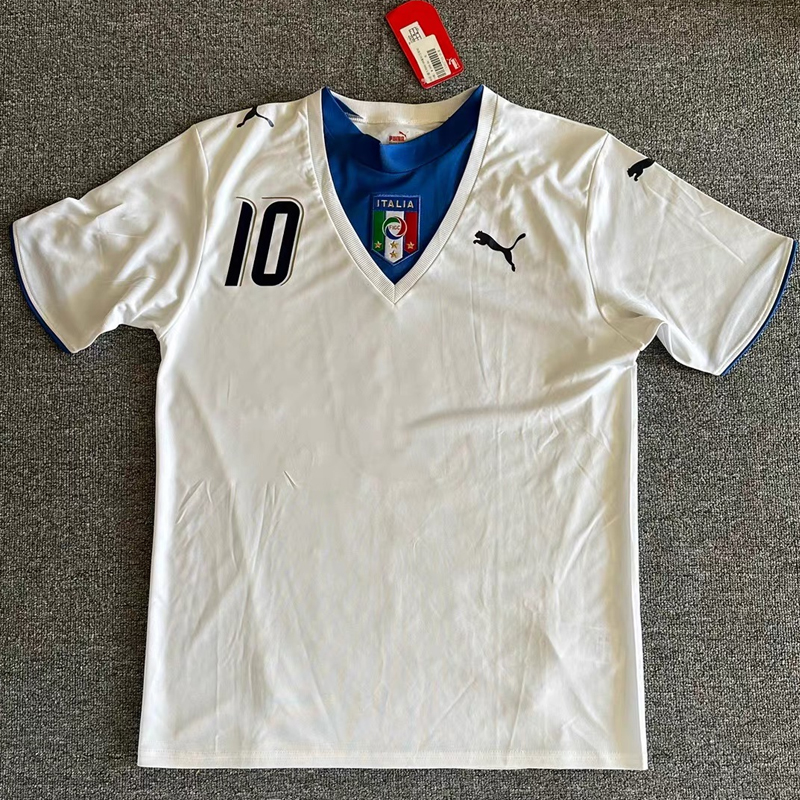 2006 Italy Away  retro jersey