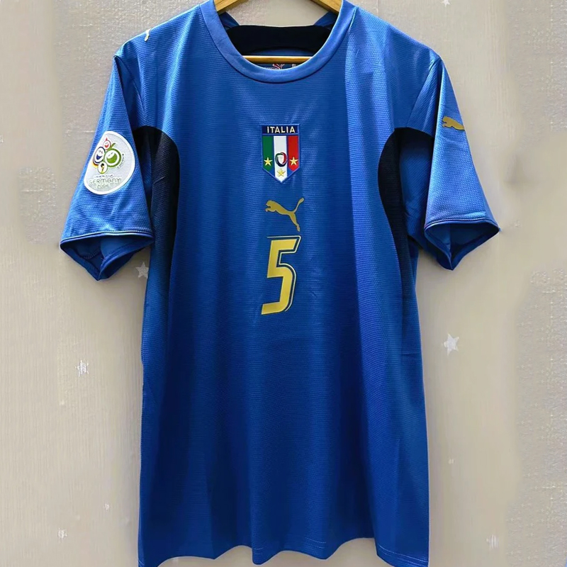 2006 Italy Home retro jersey