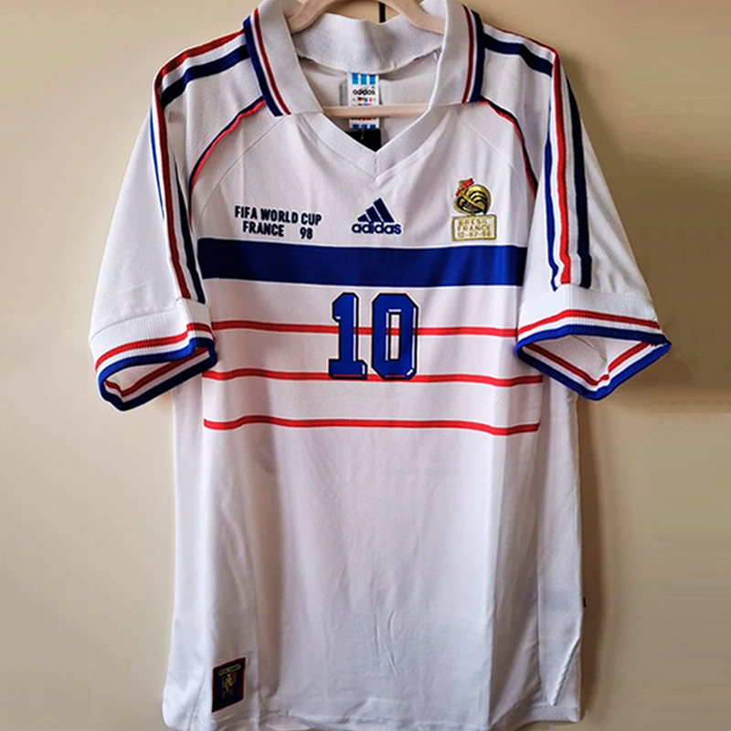 1998 France away retro jersey