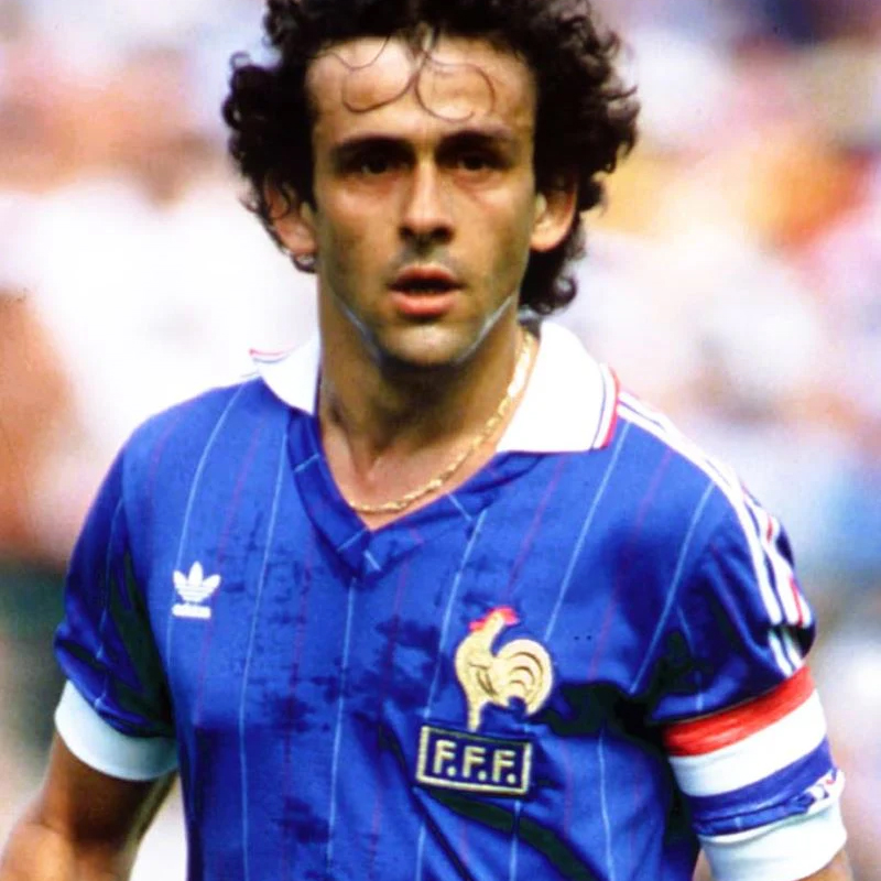 1982 France home retro jersey