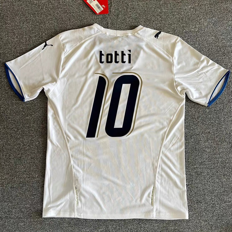 2006 Italy Away  retro jersey