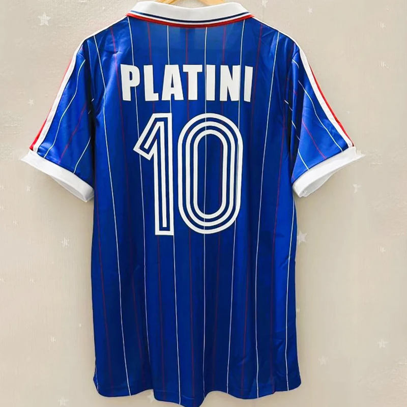 1982 France home retro jersey