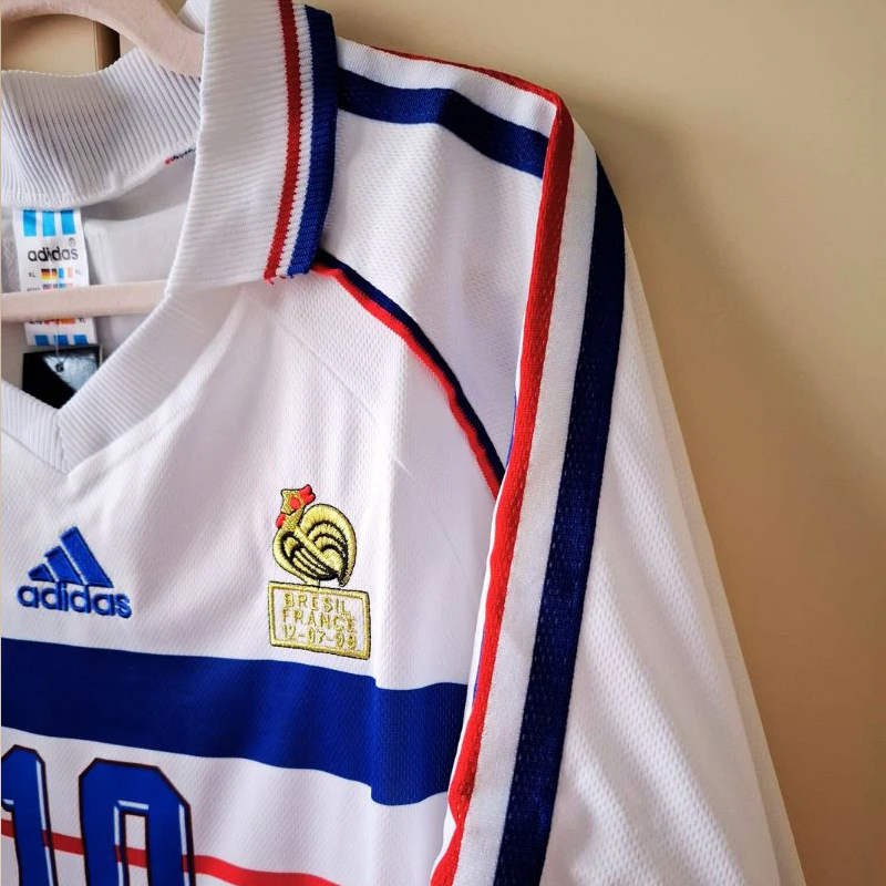 1998 France away retro jersey