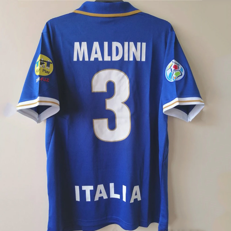 1996 Italy Home retro jersey