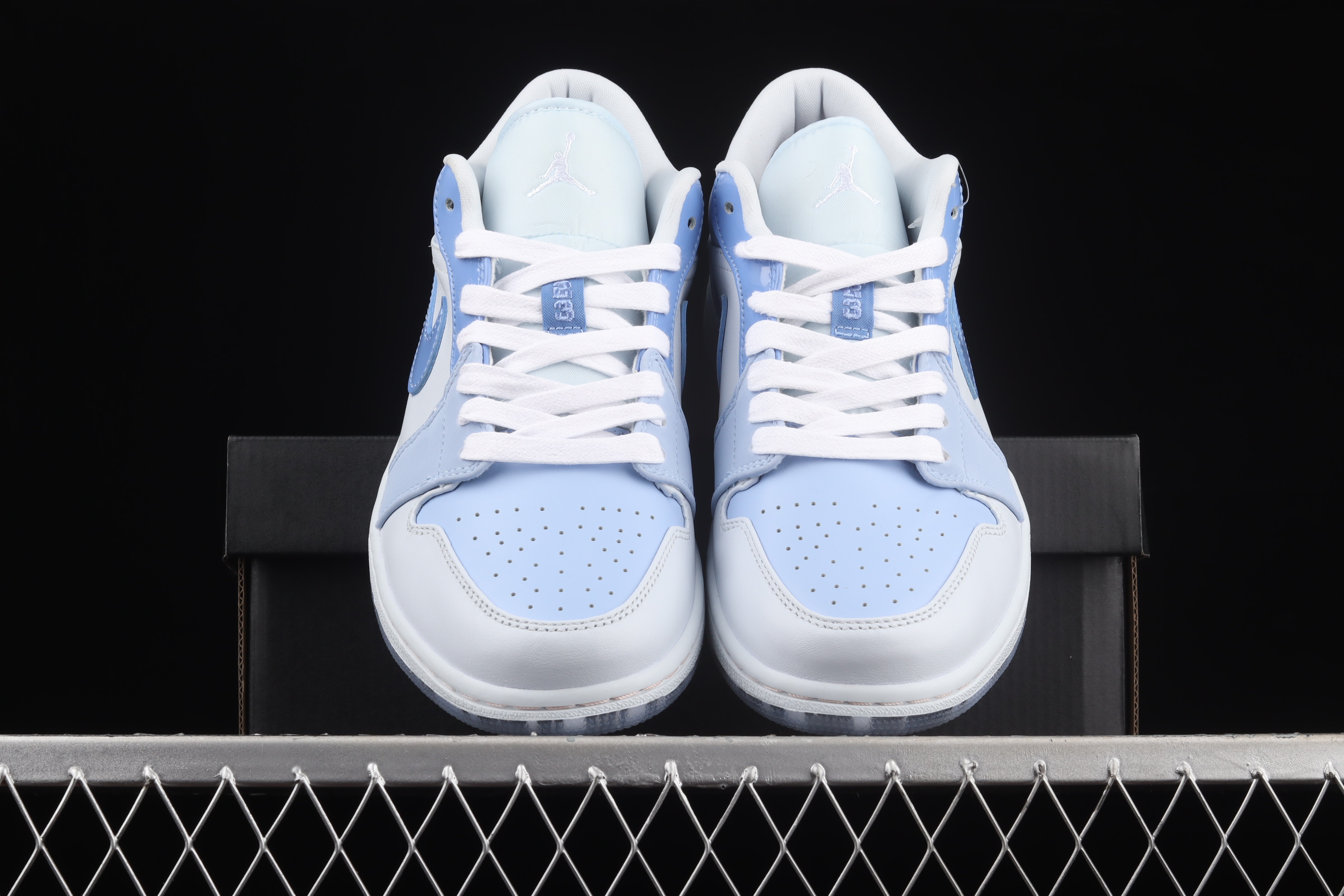 AJ1 Haze Blue Low Top Retro Culture basketball shoes DM5442-040 4045