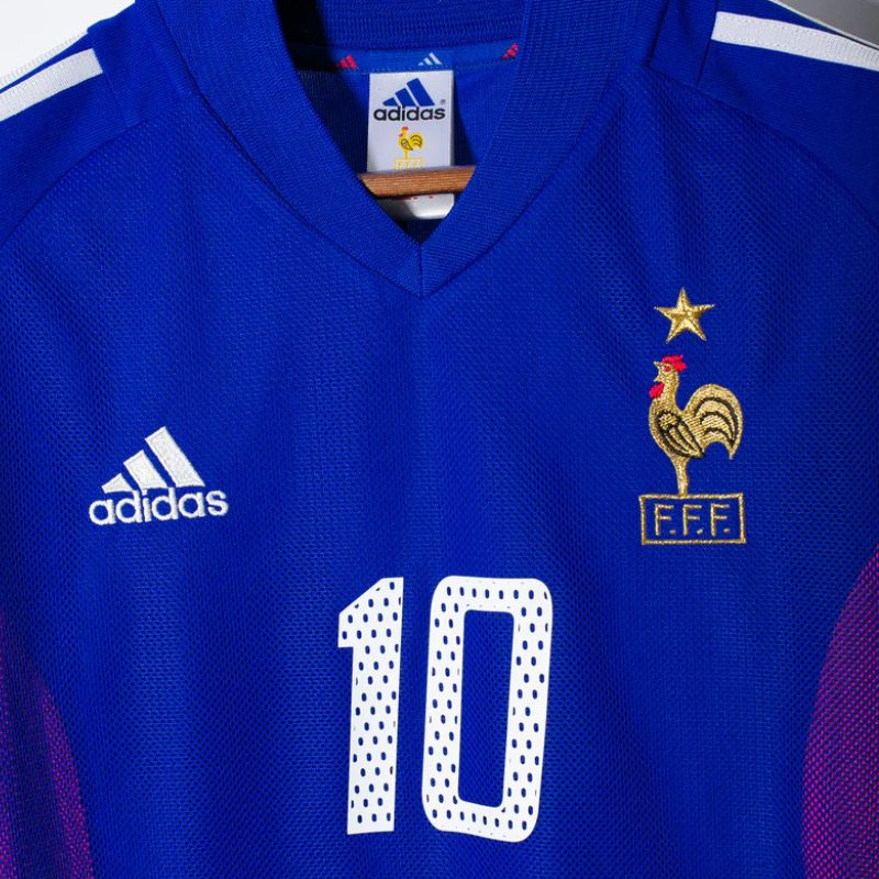 2002-2004 France home retro jersey